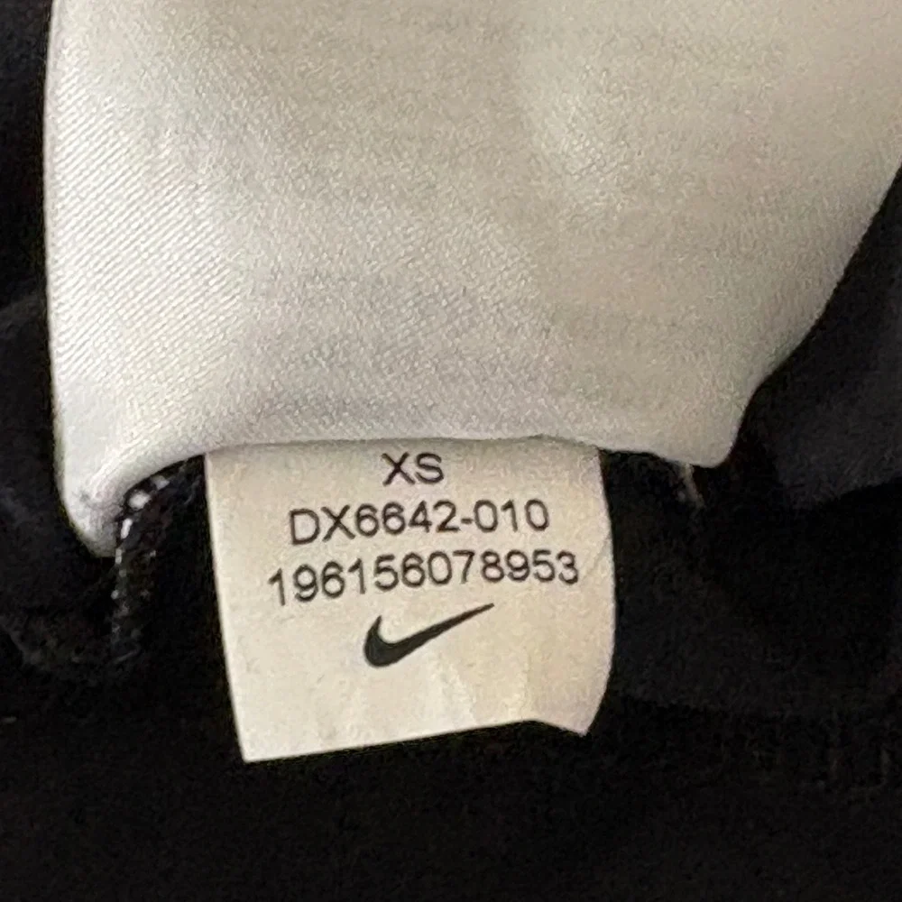 Nike One Dri-FIT High-Rise 3in Brief-Lined Shorts Black DX6642-010 Womens XS